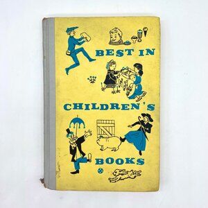 Best In Children’s Books 1958 Vintage Doubleday Hardcover Stories & Illustration
